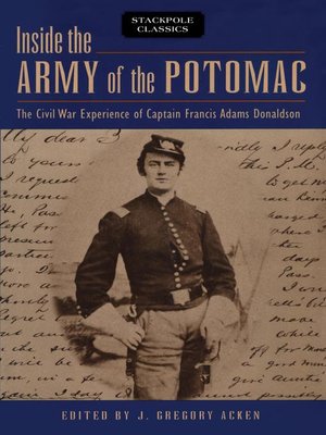 cover image of Inside the Army of the Potomac